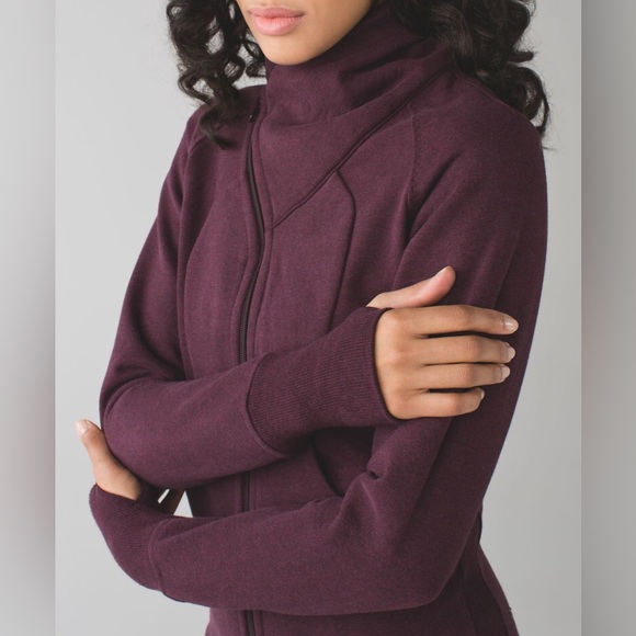 NWOT Lululemon Cozy Cuddle Up Jacket
Heathered Bordeaux Drama / Bordeaux Drama - Picture 4 of 10